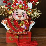 Tag treo ông thần tài lắc trang trí Tết 2024 - MTT0010