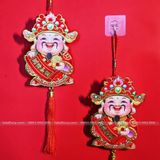 Tag treo ông thần tài lắc trang trí Tết 2024 - MTT0010