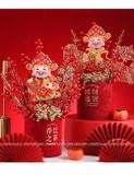 Tag treo ông thần tài lắc trang trí Tết 2024 - MTT0010