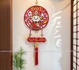 [HOT] Vòng treo ông thần tài lắc trang trí Tết 2025