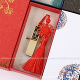 Móc treo đồng tâm màu đỏ trang trí Tết 2024 - MTT0015
