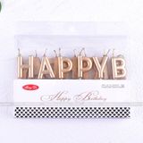 Nến chữ Happy Birthday trang trí bánh sinh nhật - NEN0013