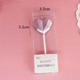 Nến hình Tim  trang trí bánh sinh nhật - NEN0015
