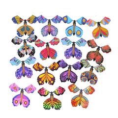 Hình bươm bướm nhảy vui nhộn trang trí hộp hoa (set 3 con) - PKK0087