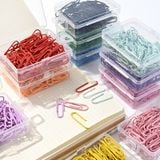 Kẹp ghim cài thiệp màu sắc 1 hộp 45c (ko mix màu) - PKK0079