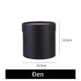Hộp trụ mini size 12cm cắm hoa tươi, hoa sáp (không kèm hoa) - THH0161