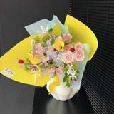 Giấy mỹ thuật dày gói hoa tươi, hoa sáp (tập 10 tờ) - GIA0125