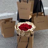 Túi xi măng ROMANTIC dùng đựng bó hoa, đựng quà (1 chiếc) -THH0163