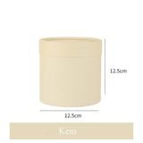 Hộp trụ mini size 12cm cắm hoa tươi, hoa sáp (không kèm hoa) - THH0161