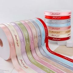 Ruy băng lụa Just For You bản 2cm (cuộn 100yard) - RUY0050