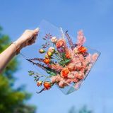 Vali mika cứng đựng hoa sang chảnh - THH0150