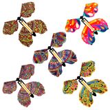 Hình bươm bướm nhảy vui nhộn trang trí hộp hoa (set 3 con) - PKK0087