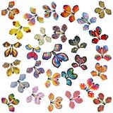 Hình bươm bướm nhảy vui nhộn trang trí hộp hoa (set 3 con) - PKK0087