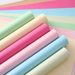  Giấy mỹ thuật dày gói hoa tươi, hoa sáp (tập 10 tờ) - GIA0125 