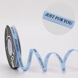 Ruy băng gân Just for you bản 1cm làm nơ đẹp - RUY0047