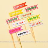 Que cắm trang trí bánh sinh nhật nhiều hình HOT TREND - QCB0051