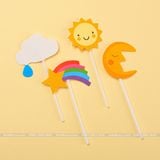 Que cắm trang trí bánh sinh nhật nhiều hình HOT TREND - QCB0051