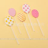 Set 5 que cắm bánh bóng bay chấm bi - QCB0053