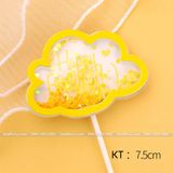 Que cắm Mây rỗng lấp lánh - QCB0057