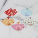 Set 9 que cắm hình mũ sinh nhật mini - QCB0060