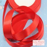 Ruy băng lụa thường bản 2cm (1 cây 10 cuộn) - RUY0018
