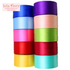Ruy băng lụa thường bản 5cm (1 cây 4 cuộn) - RUY0020