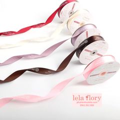 Ruy băng lụa LOVE IS LONG bản 2.5cm - RUY0021
