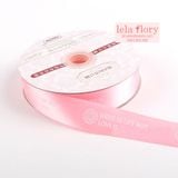 Ruy băng lụa LOVE IS LONG bản 2.5cm - RUY0021