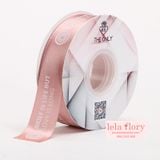 Ruy băng lụa LOVE IS LONG bản 2.5cm - RUY0021