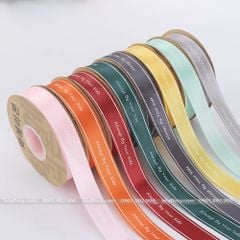 Ruy băng lụa Always bản 2.5cm (cuộn 50y) - RUY0022