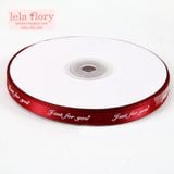 Ruy băng lụa Just for you bản 1cm -  RUY0023