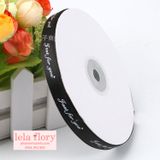 Ruy băng lụa Just for you bản 1cm -  RUY0023
