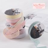 Ruy băng vải đan trơn - RUY0024