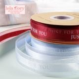 Ruy băng Just For You lụa viền voan - RUY0025