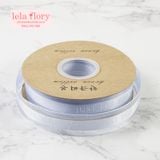 Ruy băng Just For You lụa viền voan - RUY0025