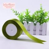 Ruy băng lụa thường bản 4cm (1 cây 5 cuộn) - RUY0029