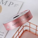RUY BĂNG LỤA CHỮ HAPPY - RUY0035