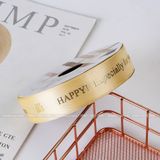 RUY BĂNG LỤA CHỮ HAPPY - RUY0035