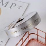 RUY BĂNG LỤA CHỮ HAPPY - RUY0035