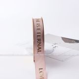 Ruy băng gân LOVE IS ETERNAL 2.5cm (cuộn 40y) - RUY0040