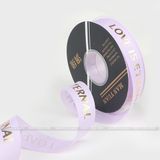 Ruy băng gân LOVE IS ETERNAL 2.5cm (cuộn 40y) - RUY0040