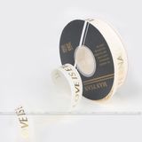 Ruy băng gân LOVE IS ETERNAL 2.5cm (cuộn 40y) - RUY0040