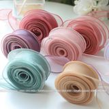 Ruy băng voan không lõi (cuộn 9,1m) - RUY0041