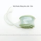Ruy băng voan không lõi (cuộn 9,1m) - RUY0041