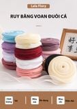 Ruy băng voan không lõi 45m làm nơ - RUY0042