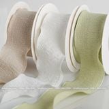 Ruy băng vải sóng làm nơ (cuộn 9,1m) - RUY0043