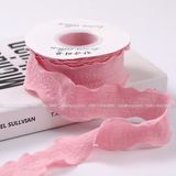 Ruy băng vải sóng làm nơ (cuộn 9,1m) - RUY0043
