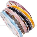 Ruy băng lụa trơn bản 1cm cuộn 80yarrd - RUY0044