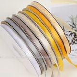 Ruy băng lụa trơn bản 1cm cuộn 80yarrd - RUY0044