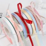 Ruy băng lụa trơn bản 1cm cuộn 80yarrd - RUY0044